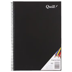 Quill Visual Art Diary 11x14 120 page 110GSM